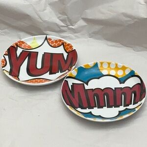 Colorful Pop Art Plates